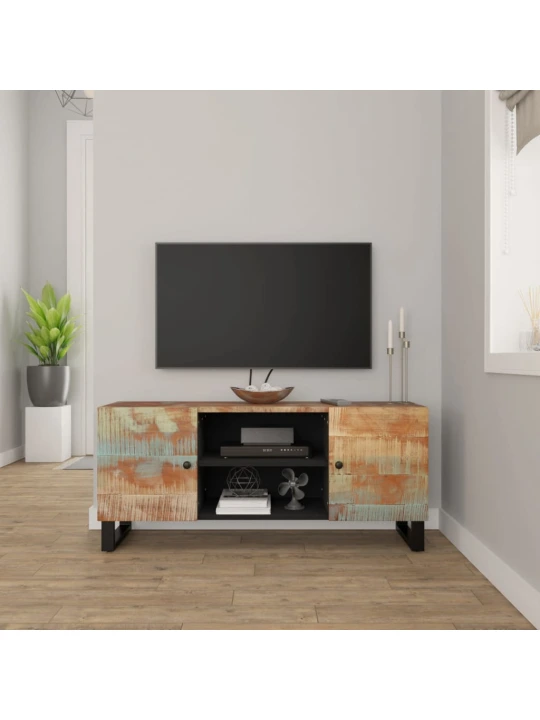 Televizoriaus spintelė, 105x33x46cm, perdirbta mediena
