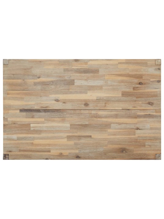 Valgomojo stalas, 110x70x75 cm, akacijos medienos masyvas