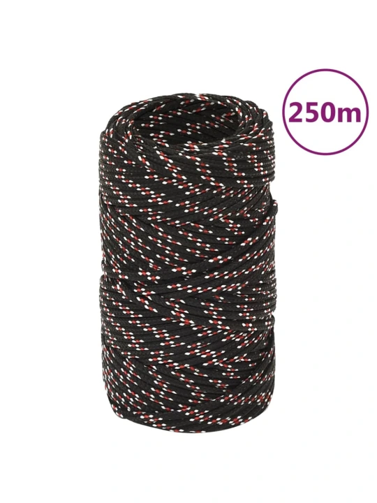 Valties virvė, baltos spalvos, 2mm, 250m, polipropilenas