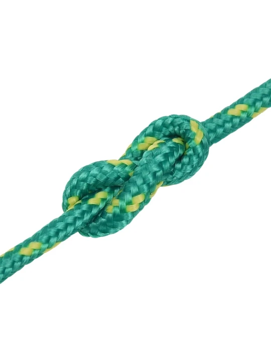Valties virvė, žalios spalvos, 5mm, 25m, polipropilenas