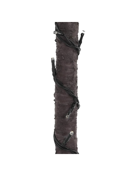 Palmė su 136 šiltomis baltomis LED lemputėmis, 220cm