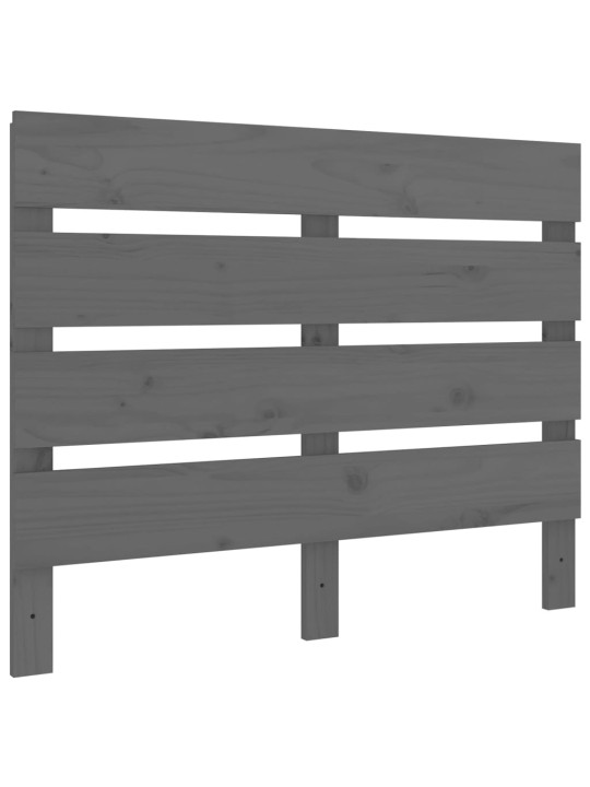 Galvūgalis, pilkos spalvos, 100x3x80cm, pušies medienos masyvas