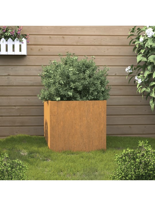 Lovelis, 49x47x46cm, Corten plienas