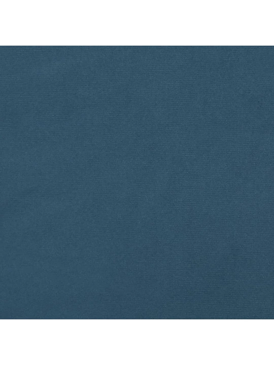 Galvūgalis, tamsiai mėlynos spalvos, 100x5x78/88cm, aksomas