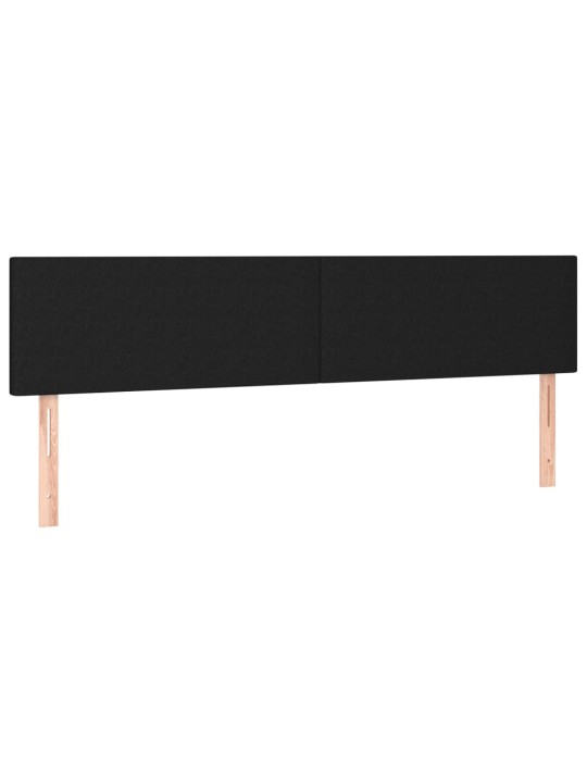 Galvūgalis, 2vnt., juodos spalvos, 80x5x78/88cm, audinys