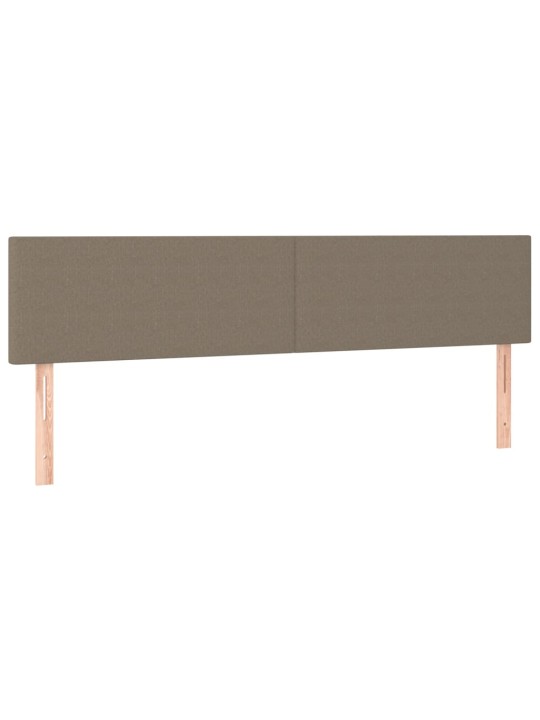 Galvūgalis, 2vnt., taupe spalvos, 80x5x78/88cm, audinys