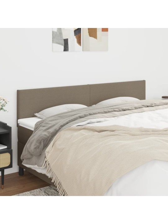 Galvūgalis, 2vnt., taupe spalvos, 80x5x78/88cm, audinys