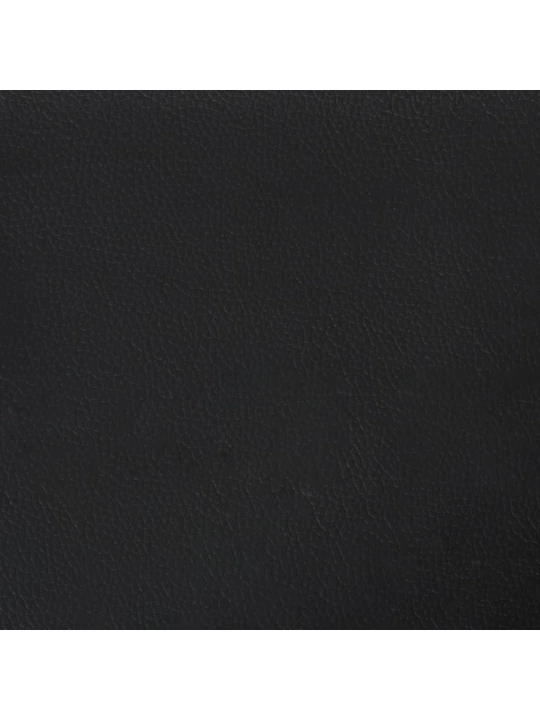 Galvūgalis, 2vnt., juodos spalvos, 80x5x78/88cm, dirbtinė oda