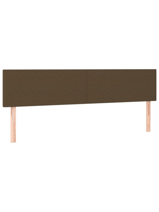 Galvūgalis, 2vnt.,tamsiai rudos spalvos,90x5x78/88cm, audinys