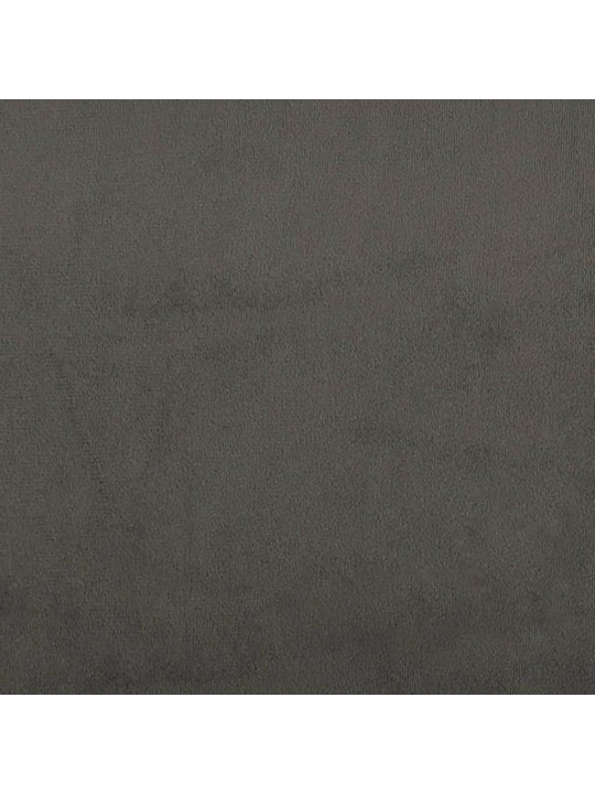 Galvūgalis, 2vnt.,tamsiai pilkos spalvos,90x5x78/88cm, aksomas