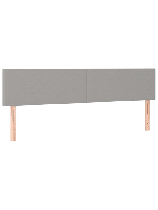 Galvūgalis, 2vnt.,šviesiai pilkos spalvos,100x5x78/88cm,audinys