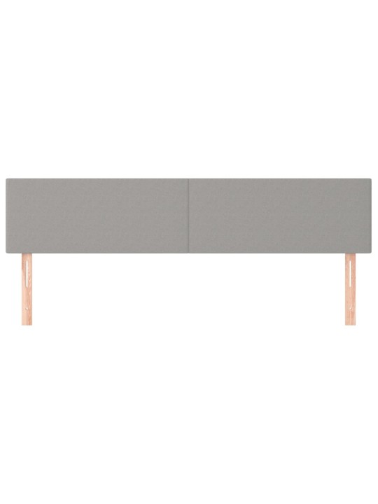 Galvūgalis, 2vnt.,šviesiai pilkos spalvos,100x5x78/88cm,audinys