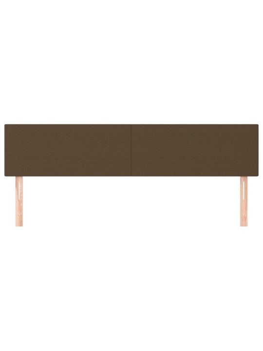 Galvūgalis, 2vnt., tamsiai rudos spalvos, 100x5x78/88cm,audinys
