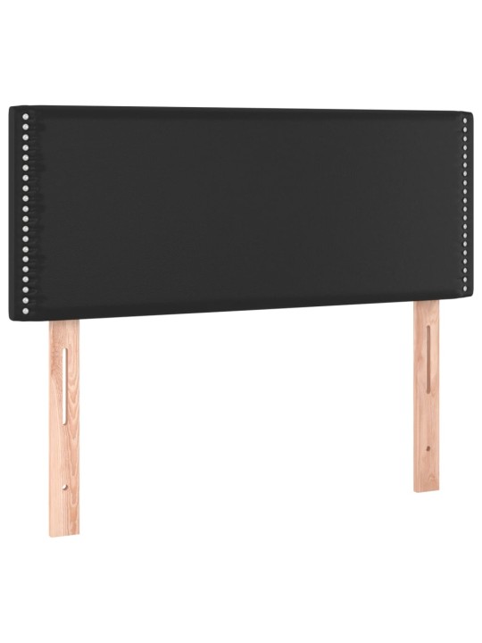 Galvūgalis, juodos spalvos, 90x5x78/88cm, dirbtinė oda