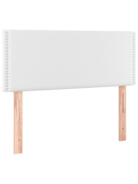 Galvūgalis, baltos spalvos, 90x5x78/88cm, dirbtinė oda