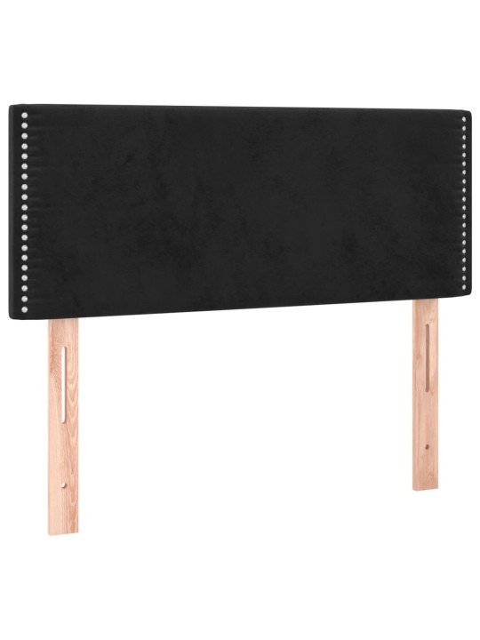 Galvūgalis, juodos spalvos, 90x5x78/88cm, aksomas