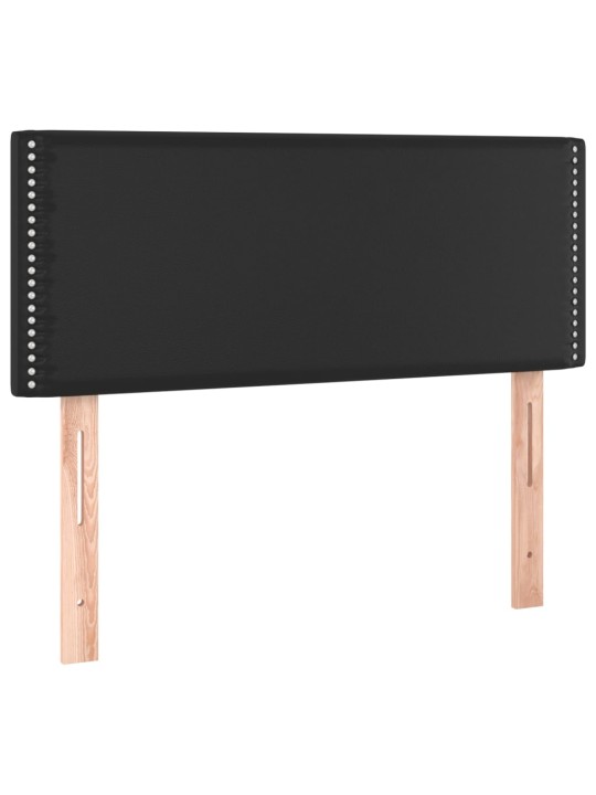 Galvūgalis, juodos spalvos, 100x5x78/88 cm, dirbtinė oda