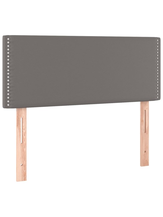 Galvūgalis, pilkos spalvos, 100x5x78/88 cm, dirbtinė oda