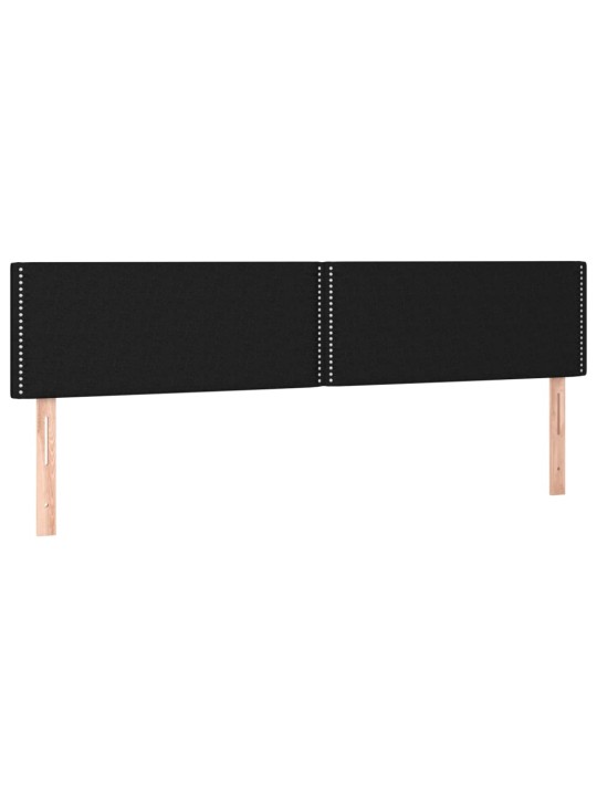 Galvūgalis, 2vnt., juodos spalvos, 80x5x78/88cm, audinys