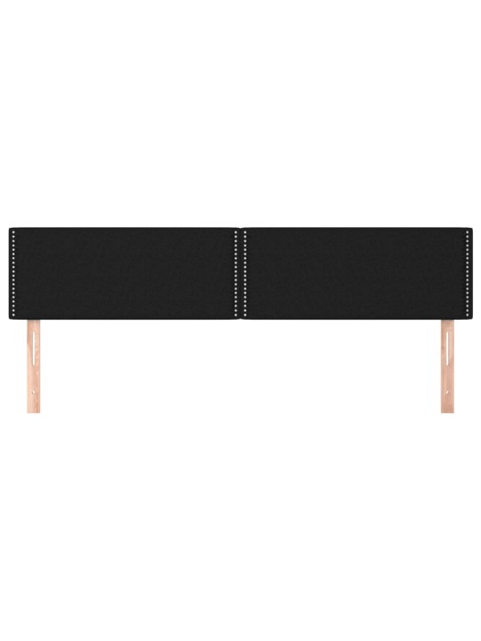 Galvūgalis, 2vnt., juodos spalvos, 80x5x78/88cm, audinys