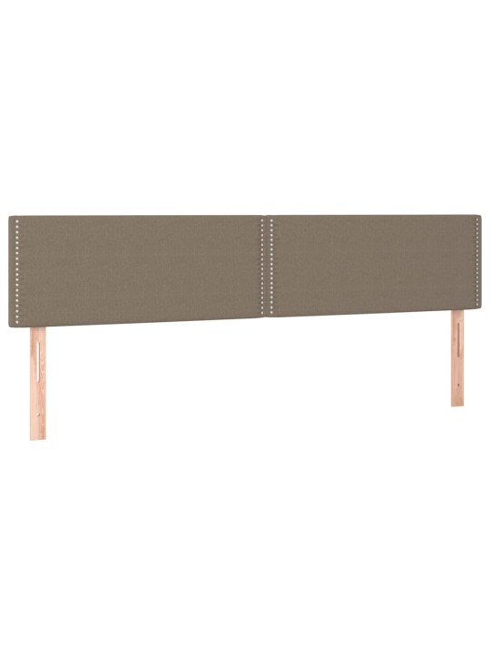 Galvūgalis, 2vnt., taupe spalvos, 80x5x78/88cm, audinys
