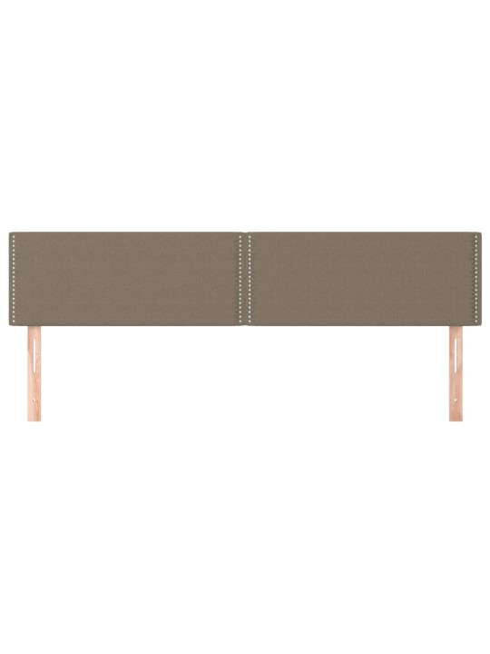 Galvūgalis, 2vnt., taupe spalvos, 80x5x78/88cm, audinys