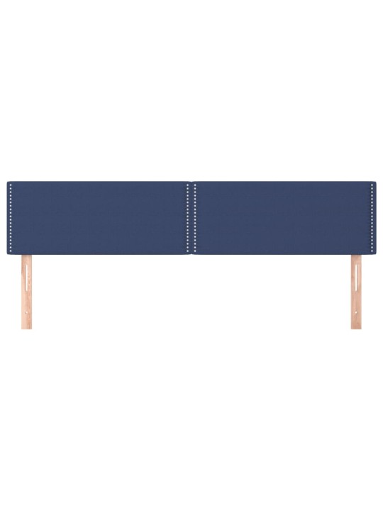 Galvūgalis, 2vnt., mėlynos spalvos, 80x5x78/88cm, audinys