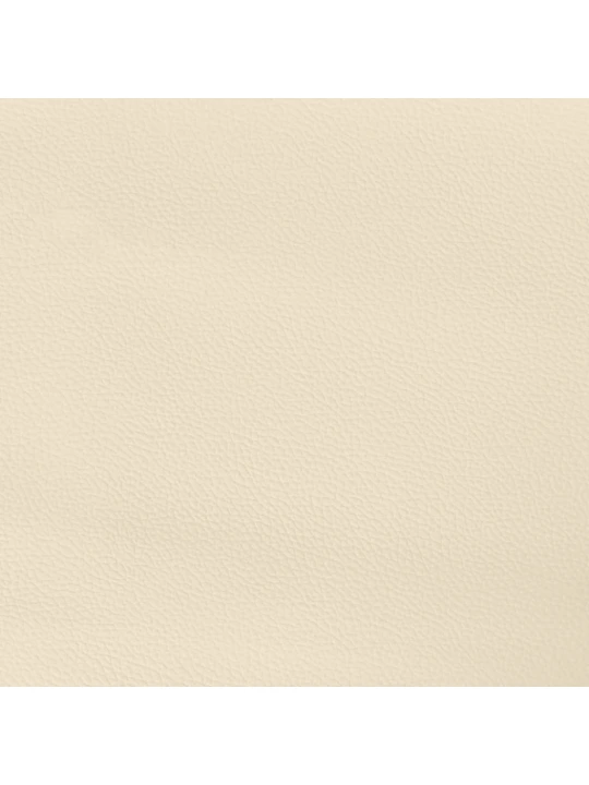 Galvūgaliai, 2vnt., kreminiai, 80x5x78/88 cm, dirbtinė oda