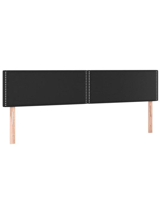 Galvūgalis,2vnt., juodos spalvos, 90x5x78/88cm, dirbtinė oda