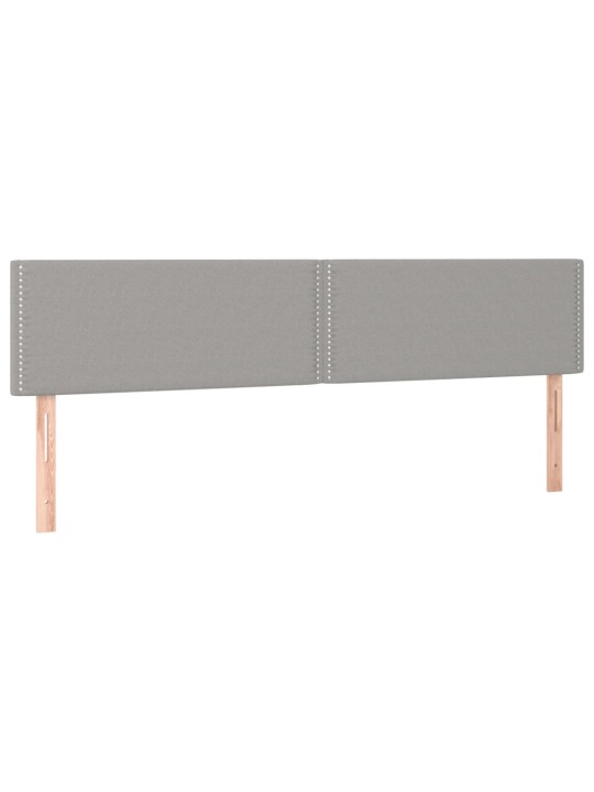 Galvūgalis, 2vnt.,šviesiai pilkos spalvos,100x5x78/88cm,audinys
