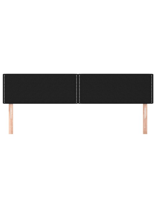 Galvūgalis, 2vnt., juodos spalvos, 100x5x78/88cm, audinys