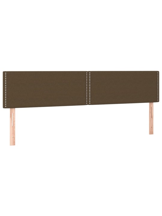 Galvūgalis, 2vnt., tamsiai rudos spalvos, 100x5x78/88cm,audinys