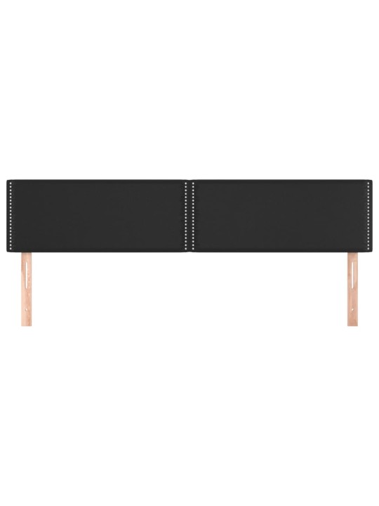 Galvūgalis, 2vnt., juodos spalvos, 100x5x78/88 cm, dirbtinė oda