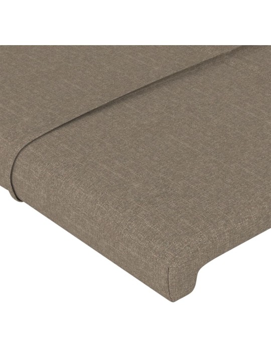 Galvūgalis, taupe spalvos, 80x5x78/88cm, audinys