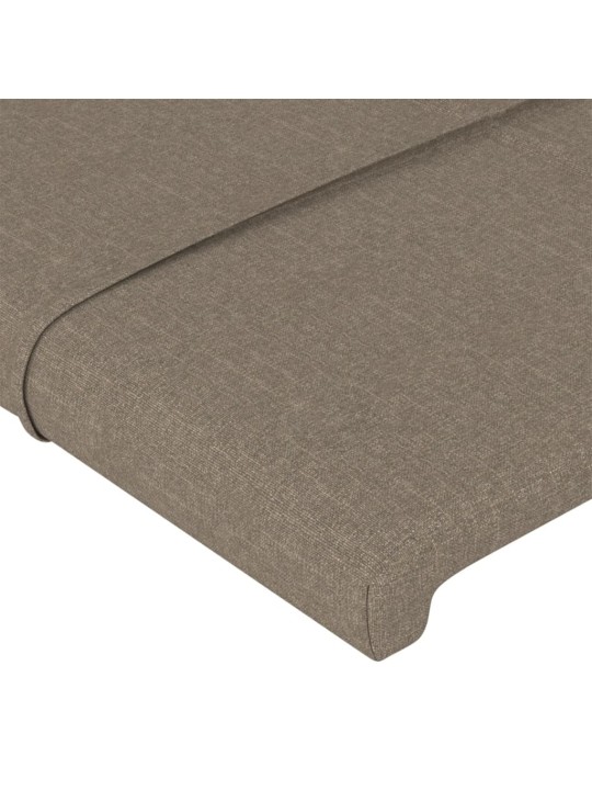 Galvūgalis, taupe spalvos, 100x5x78/88cm, audinys