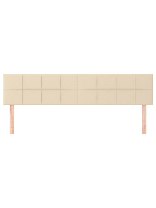 Galvūgalis, 2vnt., kreminės spalvos, 100x5x78/88cm, audinys
