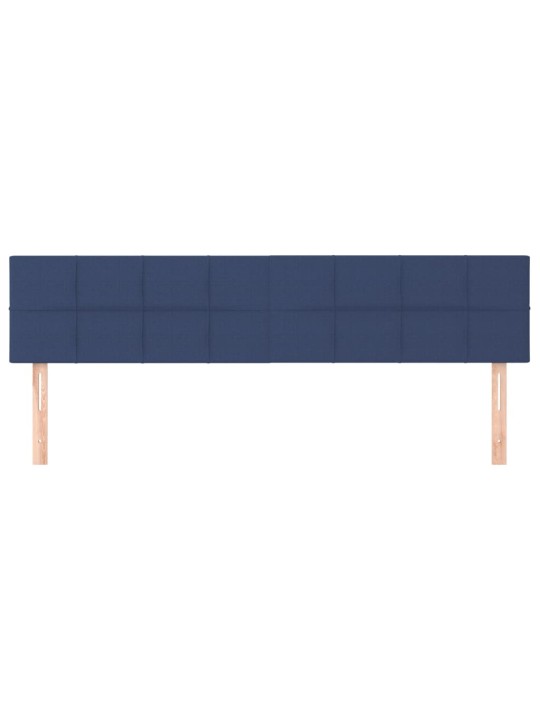 Galvūgalis, 2vnt., mėlynos spalvos, 100x5x78/88cm, audinys
