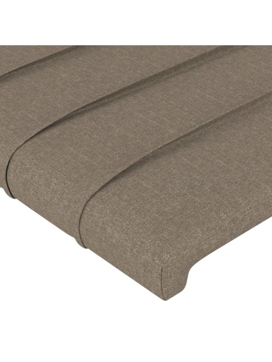 Galvūgalis, taupe spalvos, 90x5x78/88cm, audinys