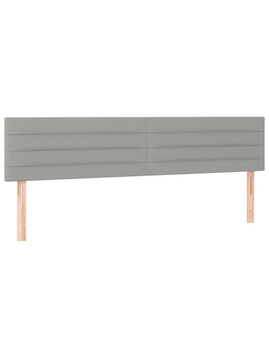 Galvūgalis, 2vnt.šviesiai pilkos spalvos, 80x5x78/88cm, audinys