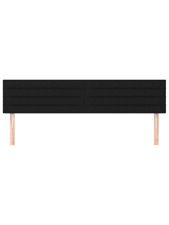 Galvūgalis, 2vnt., juodos spalvos, 80x5x78/88cm, audinys