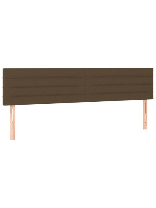 Galvūgalis, 2vnt.,tamsiai rudos spalvos,90x5x78/88cm, audinys