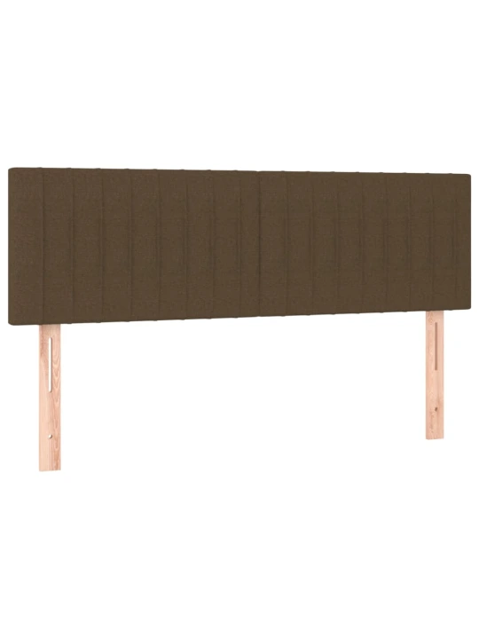 Galvūgaliai, 2vnt., tamsiai rudi, 72x5x78/88cm, audinys