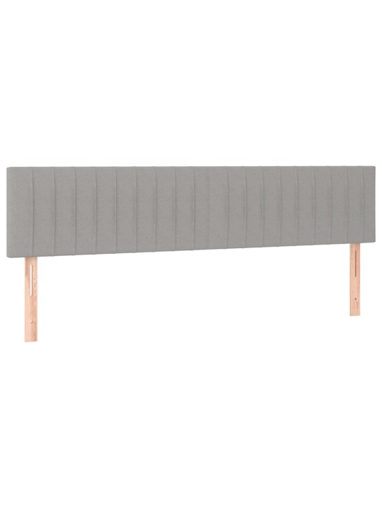 Galvūgalis, 2vnt.šviesiai pilkos spalvos, 80x5x78/88cm, audinys