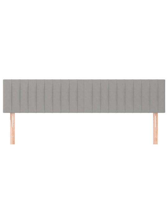 Galvūgalis, 2vnt.šviesiai pilkos spalvos, 80x5x78/88cm, audinys