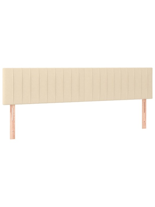 Galvūgalis, 2vnt. kreminės spalvos, 90x5x78/88cm, audinys