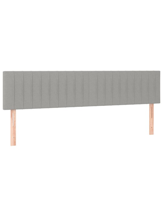 Galvūgalis, 2vnt.,šviesiai pilkos spalvos,100x5x78/88cm,audinys