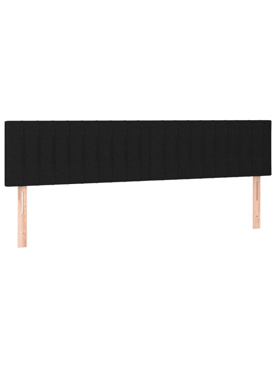 Galvūgalis, 2vnt., juodos spalvos, 100x5x78/88cm, audinys