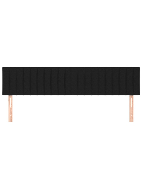Galvūgalis, 2vnt., juodos spalvos, 100x5x78/88cm, audinys