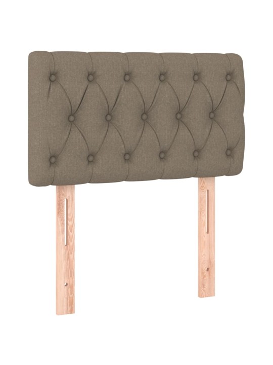 Galvūgalis, taupe spalvos, 80x7x78/88 cm, audinys