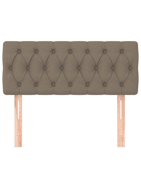 Galvūgalis, taupe spalvos, 90x7x78/88 cm, audinys
